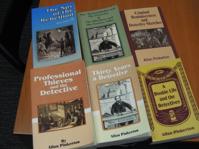 アメリカ初の「プロの探偵」として19世紀後半に活躍した、Allan Pinkertonの著作集
