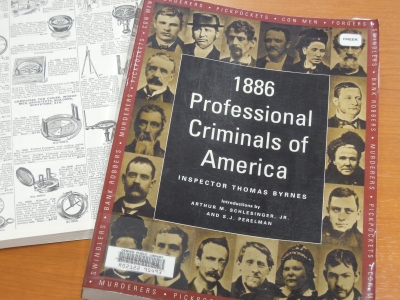 右は、19世紀末にニューヨーク警察の刑事部長を務めた、Thomas Byrnesが出版した犯罪者の人相ポートレート集