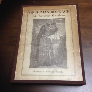 モームの代表作『人間の絆』の初版本