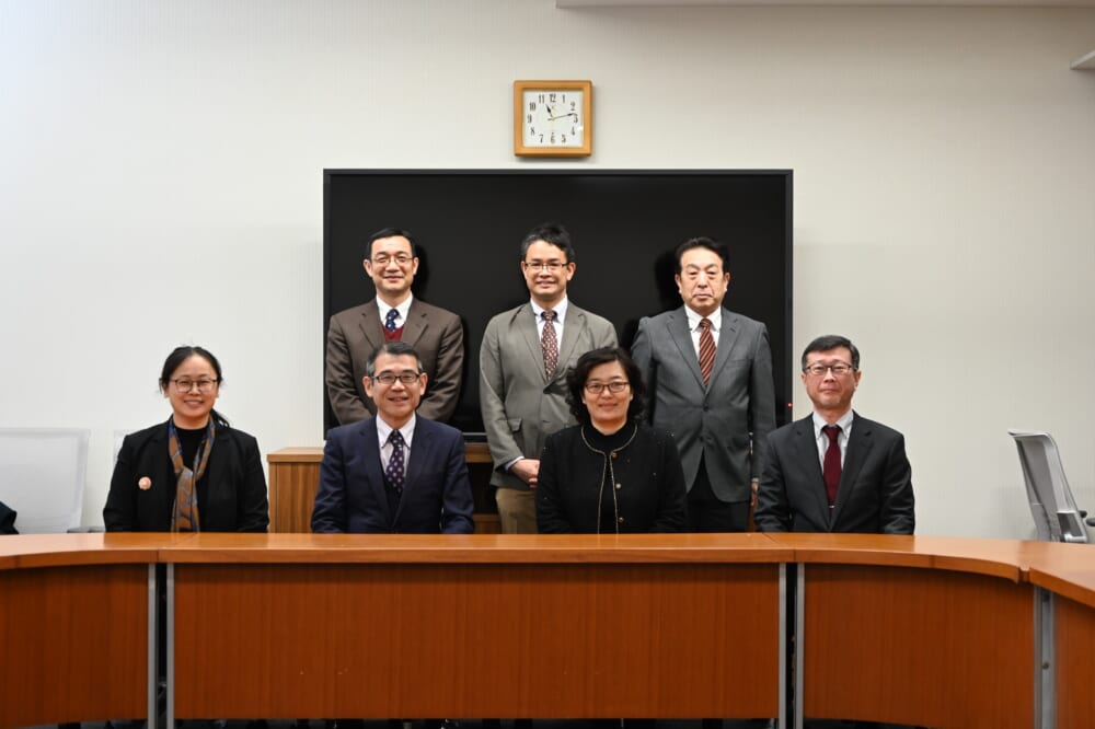 山東大学の研究者らが本学を表敬訪問されました(令和6(2024)年3月14日) 國學院大學